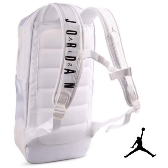 Air Jordan Jumpman Fluid Backpack with Laptop Sleeve - White